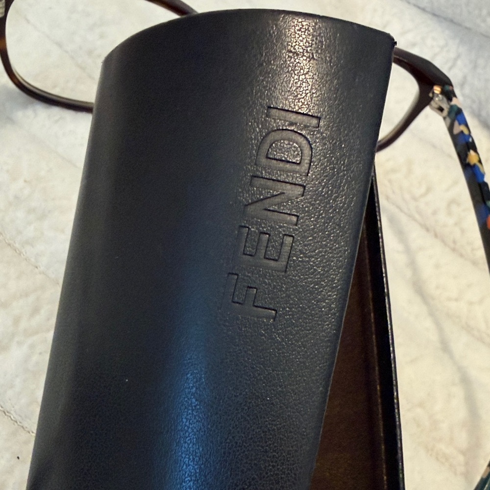 Fendi Multicolor Patterned Eyeglasses - image 7